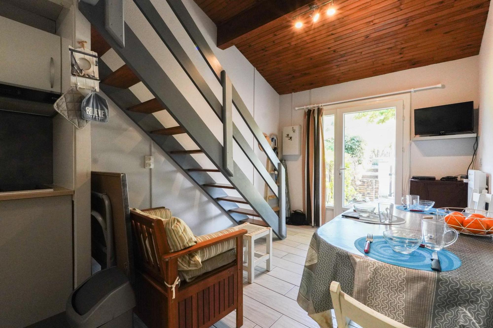Maisonnette Au Pied De L'Ocean Avec Terrasse بيسكاروس المظهر الخارجي الصورة